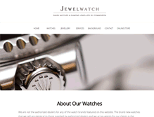 Tablet Screenshot of jewelwatch.co.nz